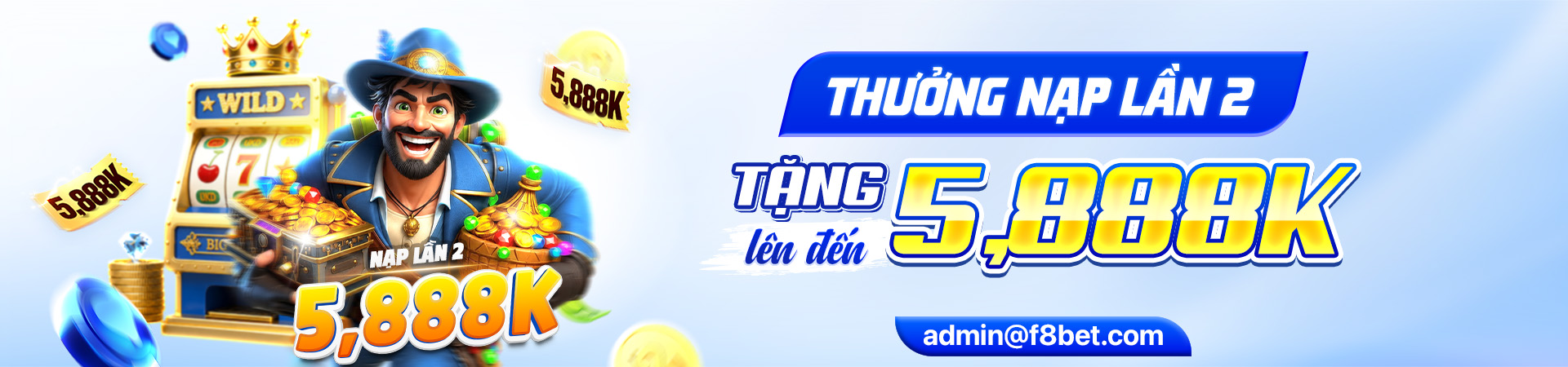 chương trình nạp tặng 5888k tại f8bet